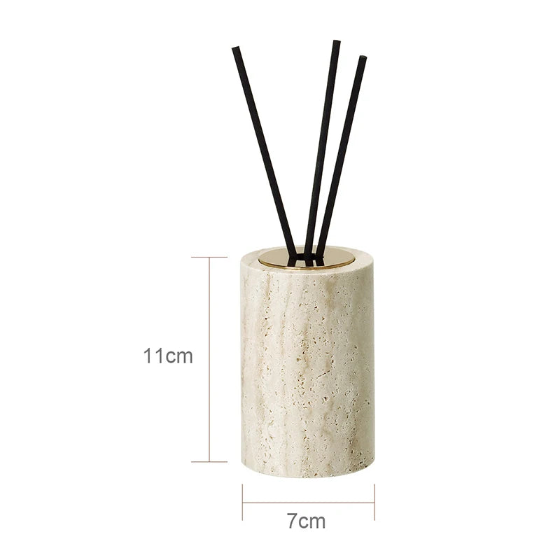 Travertine Bathroom Set Luxury Soap Dish Soap Dispenser Tissue Box Vanity Tray Bathroom Accessories Set