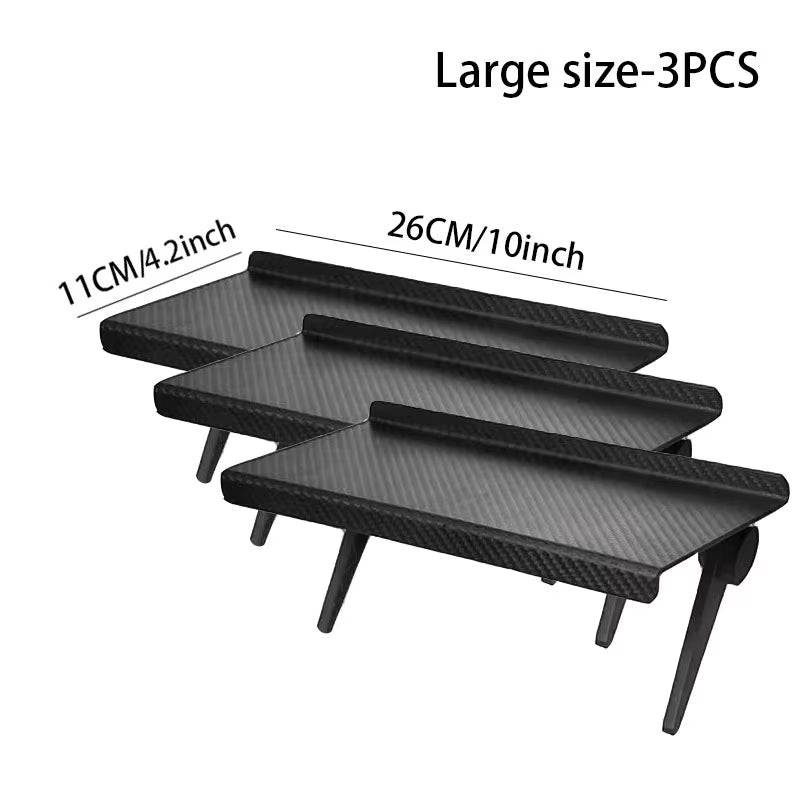 Adjustable TV Screen Top Shelf Computer Monitor Desktop Screen Top Storage Rack TV Media Box, Router Shelf Rack Home Organizer