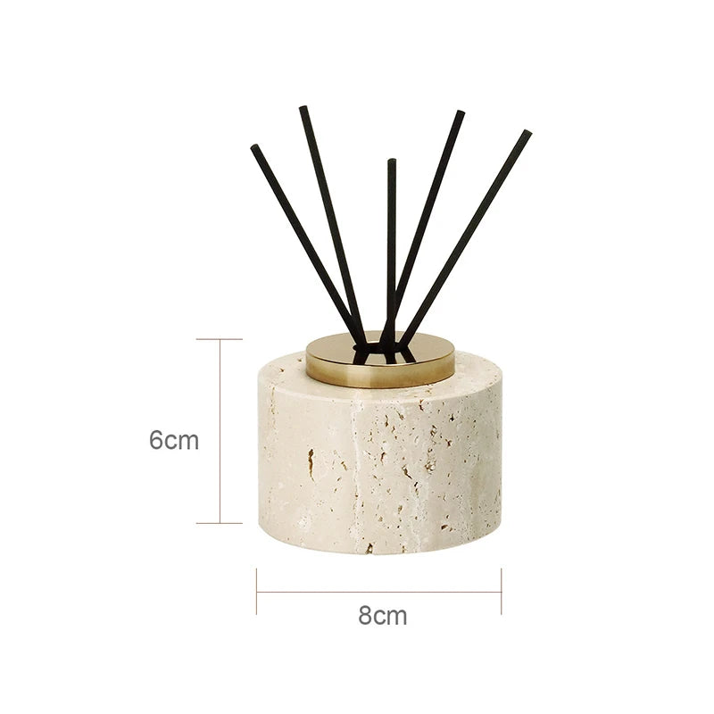 Travertine Bathroom Set Luxury Soap Dish Soap Dispenser Tissue Box Vanity Tray Bathroom Accessories Set