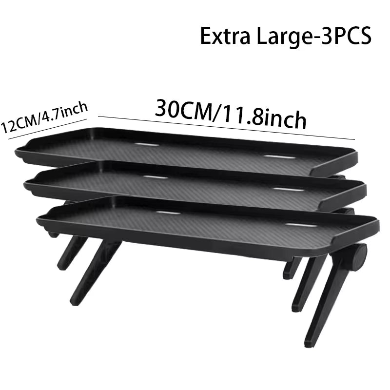 Adjustable TV Screen Top Shelf Computer Monitor Desktop Screen Top Storage Rack TV Media Box, Router Shelf Rack Home Organizer