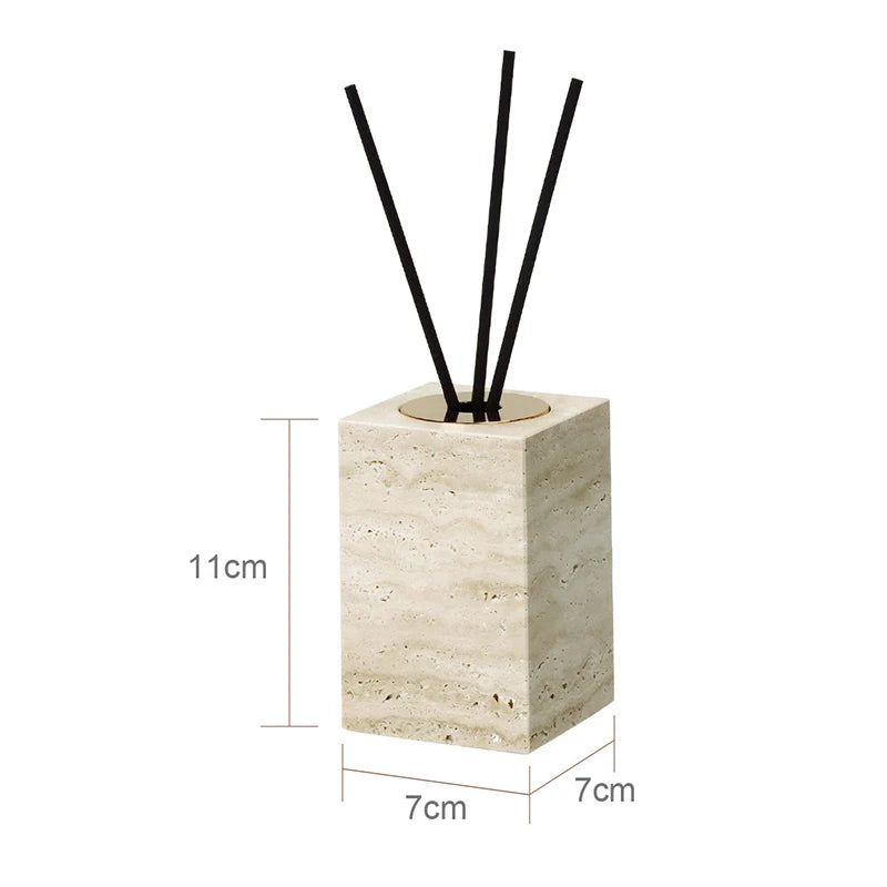 Travertine Bathroom Set Luxury Soap Dish Soap Dispenser Tissue Box Vanity Tray Bathroom Accessories Set