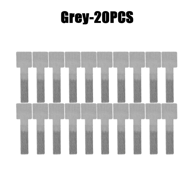 New Reusable Cable Ties Velcro Ties Self-Adhesive Power Cord Cable Holder Adjustable Cord Storage Desktop Organiser Manager
