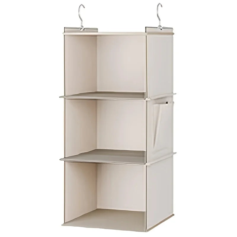 Hanging Storage Bag Non-Woven Underwear Clothes Multi-Layer Storage Bag Wardrobe Durable and Washable Hanging Storage Bag