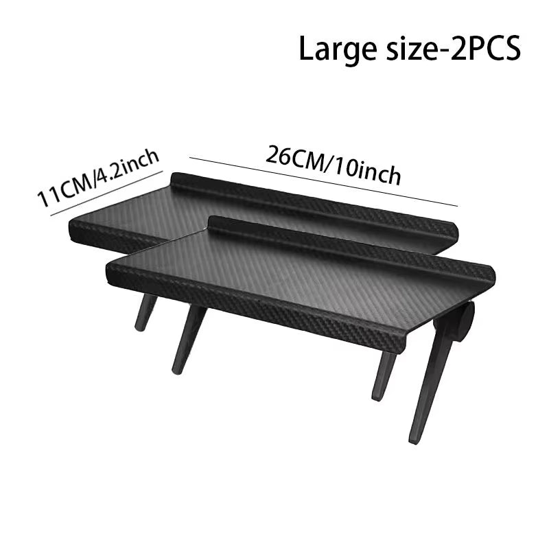 Adjustable TV Screen Top Shelf Computer Monitor Desktop Screen Top Storage Rack TV Media Box, Router Shelf Rack Home Organizer