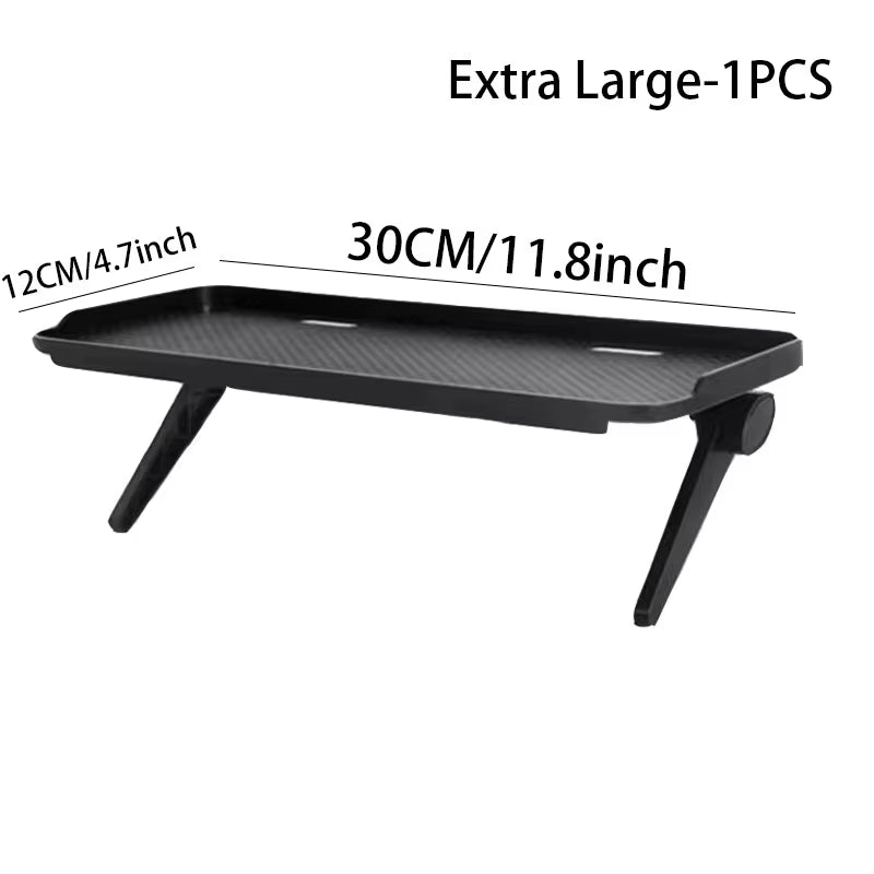 Adjustable TV Screen Top Shelf Computer Monitor Desktop Screen Top Storage Rack TV Media Box, Router Shelf Rack Home Organizer