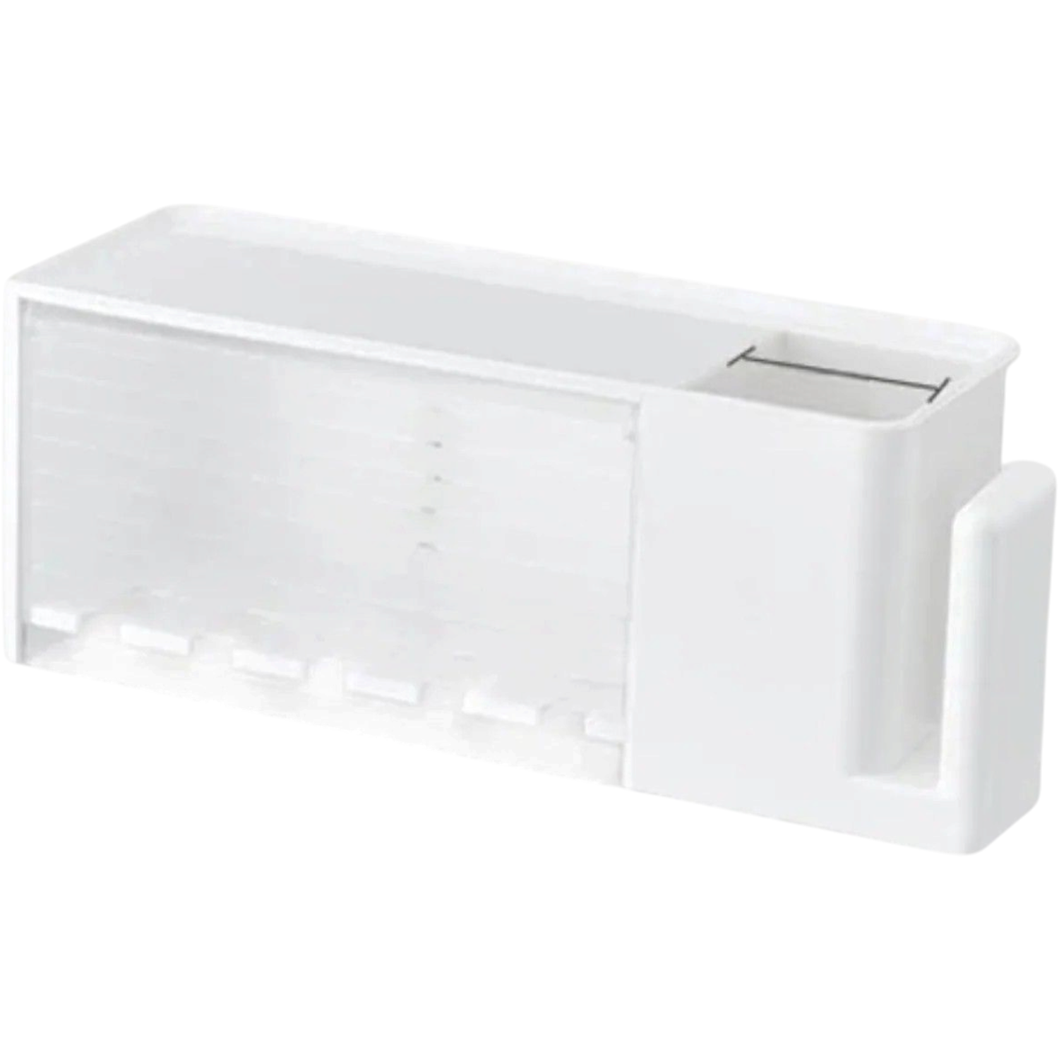 Suction Cup Toothbrush Holder Wall Shelf for Bathroom