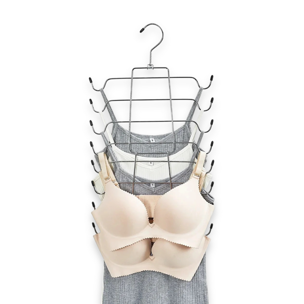 Multi-Layer Underwear Hanger Metal Space-Saving Closet Rack