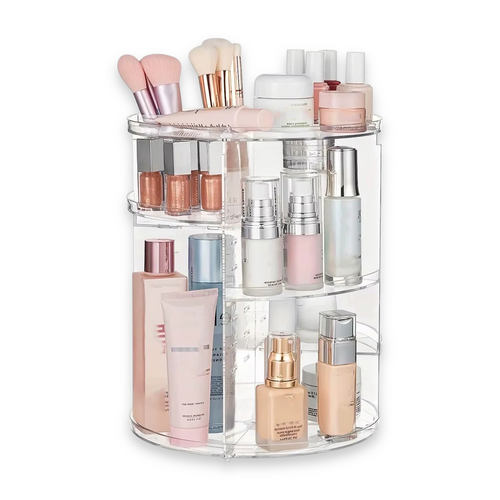 360 Rotating Makeup Organizer Spinning Cosmetic Holder