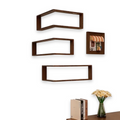 Corner Floating Wall Shelf Wood for Home Decor